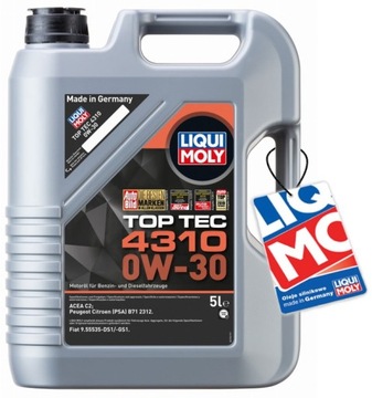Liqui Moly 2362 Olej Silnikowy 4310 0W30 5l+gratis