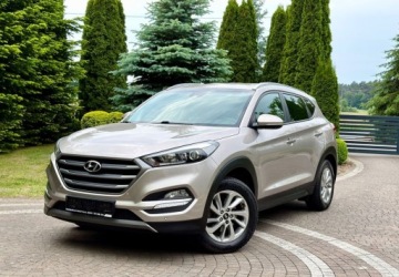 Hyundai Tucson III SUV 1.6 GDI 132KM 2015 Hyundai Tucson kamera asystenci przebieg jedyne 83 tys PO SERWISIE stan i