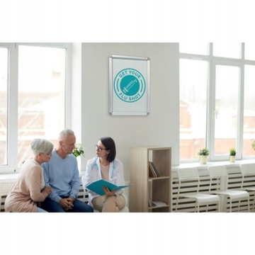 Рамка Алюминиевая рамка 50х70 см, на защелках OWZ