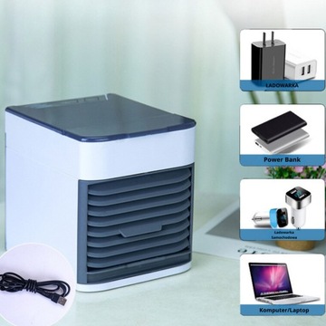 ПОРТАТИВНЫЙ USB-КОНДИЦИОНЕР ДЛЯ ВОДЫ И ЛЬДА КОНДИЦИОНЕР 3 В 1 ДЛЯ ДОМАШНЕГО ВЕНТИЛЯТОРА