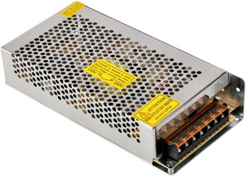 ZASILACZ LED 12V 200W 16,7A Modułowy IP20 DO TAŚM LED CCTV IP20