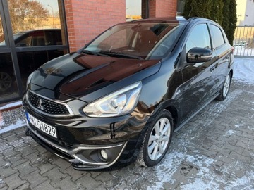 Mitsubishi Space Star Hatchback 5d 1.2 80KM 2016 Mitsubishi Space Star 1.2 benzyna 80 KM zarejestrowany w PL zadbany mo