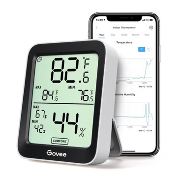 Termometr i higrometr Govee H5075 Bluetooth