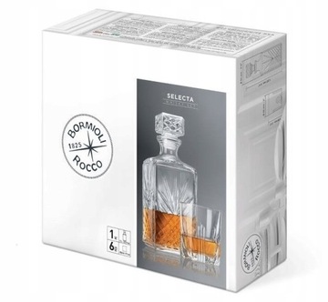 Набор для виски SELECTA BORMIOLI, 7 предм., графин, стаканы