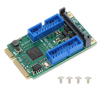 Karta rozszerzeń MINI PCIe na USB 3.0 do Windows i Linux
