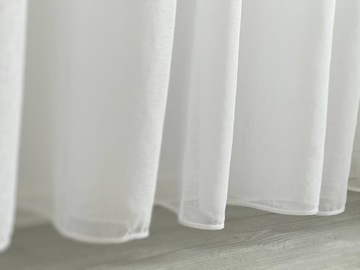 МАТОВАЯ БАТТИСТНАЯ ШТОРА ЛЬНЯ БЕЛАЯ КРЕМОВАЯ СВИНЦОВАЯ БЕЛАЯ ТКАНЬ НА МЕТРАХ
