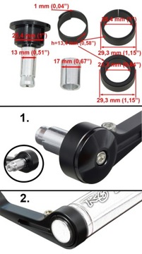 Эллиптические зеркала на руле с ЧПУ