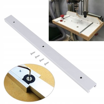 НАПРАВЛЯЮЩАЯ АЛЮМИНИЕВАЯ Т-образная С ПАЗОМ 19/30