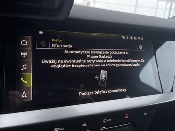 Audi A3 8Y Sportback 2.0 30 TDI 116KM 2022 Audi A3 Sportback Sportback 30 TDI 116KM, salon PL, zdjęcie 21