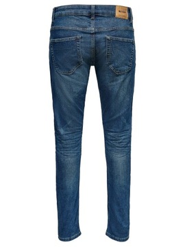 Only & Sons Jeansy Loom 22008472 Granatowy Slim Fit