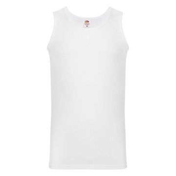 FRUIT OF BOKSERKA BEZRĘKAWNIK T-SHIRT WHITE M