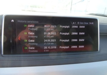 BMW X6 F16 Crossover xDrive30d 258KM 2019 BMW X6 3.0D 258KM M Pakiet Serwis Bezwypadkowy Super Stan 3.0 Diesel 258KM, zdjęcie 16