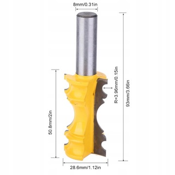 Нож для деревообработки из закаленной стали