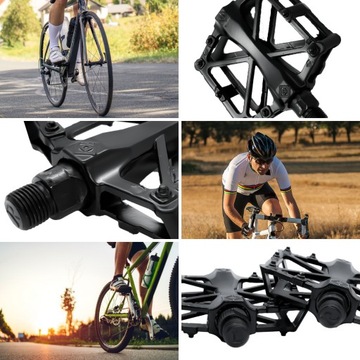 АЛЮМИНИЕВАЯ ПЛАТФОРМА MTB BMX ТРЕККИНГ НЕСКОЛЬЗЯЩИЕ ВЕЛОСИПЕДНЫЕ ПЕДАЛИ