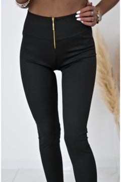 Стильные ребристые леггинсы с Zip Caren! Л