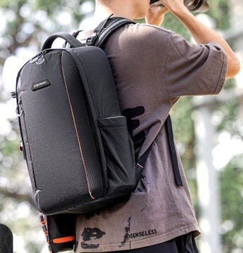 Большой рюкзак для ноутбука K&F Concept KF13.140 с камерой