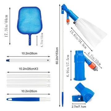 ch-Набор для чистки бассейна с пылесосом для воды