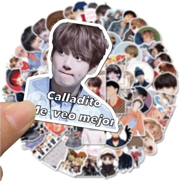 НАКЛЕЙКИ BTS MIX 50 ШТ KPOP