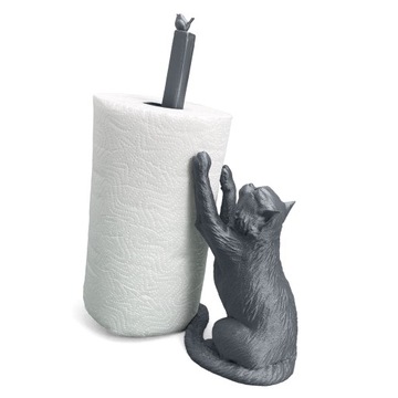 Stojak na ręcznik papierowy kuchenny srebrny