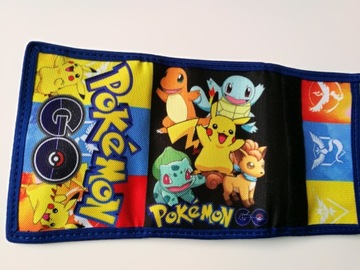 POKEMON GO PIKACHU Torebka Saszetka na ramię plus portfelik Na prezent