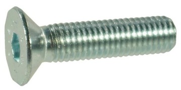 Śruba imbusowa stożkowa M10x20mm ocynk 10.9 /25szt