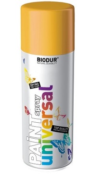 Spray farba Biodur żółty melon RAL 1028