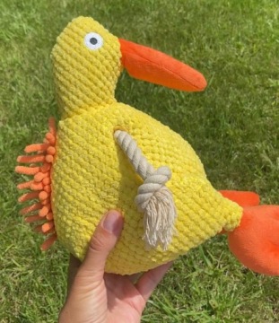 Игрушка для собак Petgang большой киви скрипят плюш смешной большой 25 см.