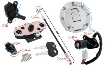 ЗАМКИ ЗАЖИГАНИЯ КЛЮЧИ FIGHTER SPRINT NEKEN КЕПКА