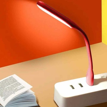 СИЛИКОНОВАЯ МИНИ-USB ЛАМПА ДЛЯ НОУТБУКА МОЩНАЯ СВЕТОДИОДНАЯ МАЛЕНЬКАЯ КЛАВИАТУРА ГИБКАЯ