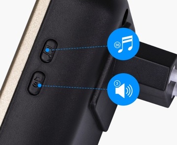 БЕСПРОВОДНАЯ СЕТЬ ДВЕРНЫХ ЗВОНКОВ С 2 ПРИЕМНИКАМИ