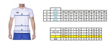 Koszulka Arena Team Poloshirt Solid Cotton RED XXL
