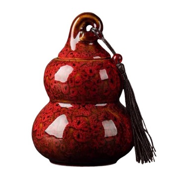Ceramiczny pojemnik na herbatę z imbirem z pokrywk