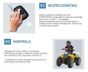 Пульт дистанционного управления Mini Quad Light 49 куб. См. Стартовая лампа Elek