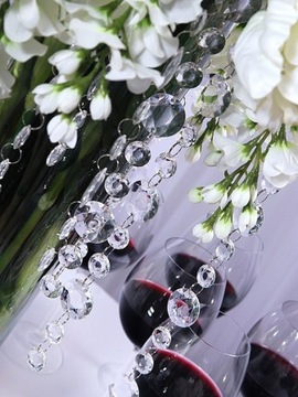 Хрустальная гирлянда 1м.