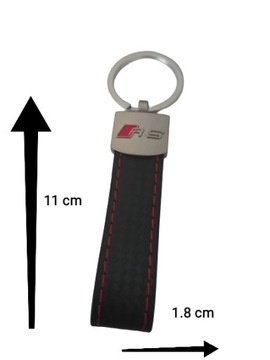 Брелок-подвеска Audi RS кожа спорт тюнинг RS6