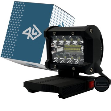 Lampa do DEDRA 18V SAS+ USB halogen latarka MAX