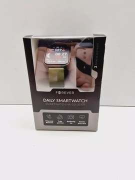 SMARTWATCH FOREVER LITE SB-115 PASEK ZIELONY + PASEK CZARNY