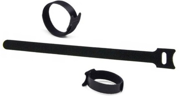 3x OPASKI ZACISKOWE RZEP Organizer Kabli 210x12mm