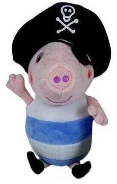 PEPPA 25cm pluszowy George pirat TM TOYS