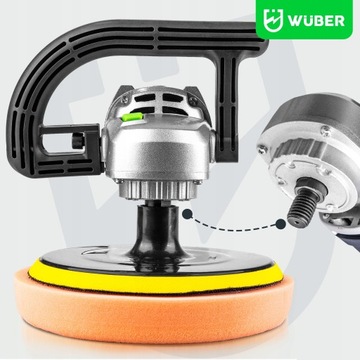 ЭКСЦЕНТРИЧЕСКАЯ АВТОПОЛИРОВКА 2400ВТ С РЕГУЛИРУЕМОЙ ГУБКОЙ + ПАСТА MENZERNA