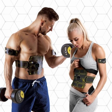 ЭЛЕКТРОСТИМУЛЯЦИЯ МЫШЦ SUPER ABS MASTER PRO HMS ТРЕНИРОВОЧНАЯ СТИМУЛЯЦИЯ
