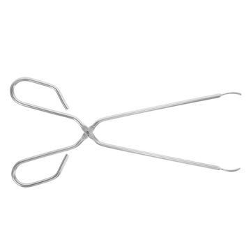 STALOWE SZCZYPCE BUFETOWE KUCHENNE DO GRILLOWANIA BBQ