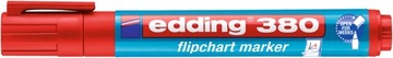 Маркер для флипчарта Edding 380, красный, 8 шт.