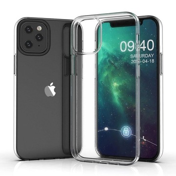 Чехол для iPhone 13 / iPhone 14 Case CLEAR + Стекло и принадлежности для чистки