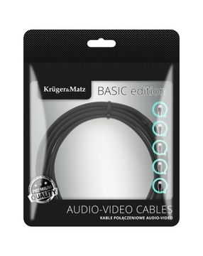 Кабель HDMI-HDMI 1 м Kruger&Matz Basic