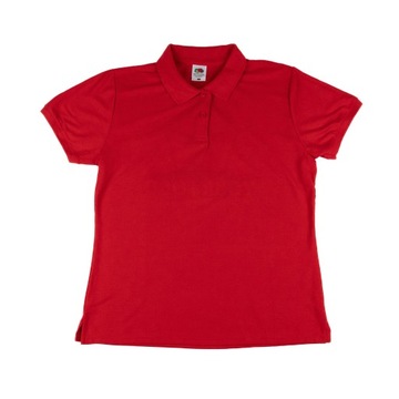 KOSZULKI damskie POLO 65/35 reklamowe HAFT 5 szt