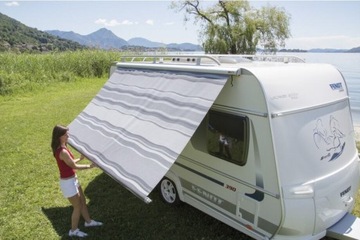 Fiamma F35 Pro 270 Deep Black Royal Grey Маркизная рулонная штора в кассете