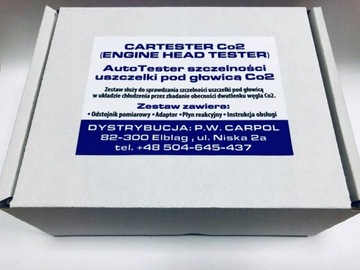 TESTER USZCZELKI POD GŁOWICĄ Co2 50 TESTÓW