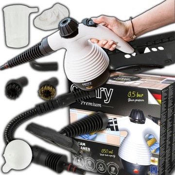 MYJKA PAROWA STEAMER 1500W CZYŚCIK 10W1 MOP PAROWY