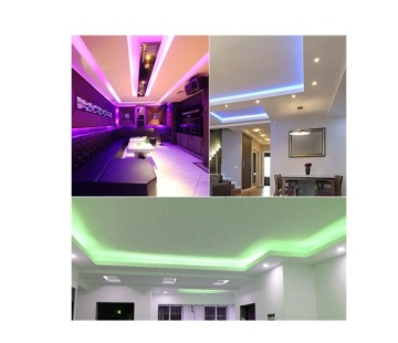 SMD 3528 СВЕТОДИОДНАЯ ЛЕНТА 5м ВОДОНЕПРОНИЦАЕМАЯ RGB ПИЛОТНЫЙ НАБОР